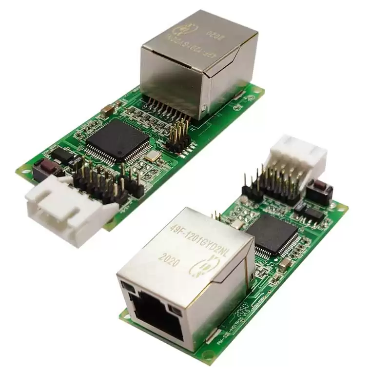 TCP/IP 網路轉換器模組(UART(TTL), RS-232, RS-485)